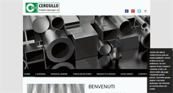 Desktop Screenshot of cerosillolaminati.com